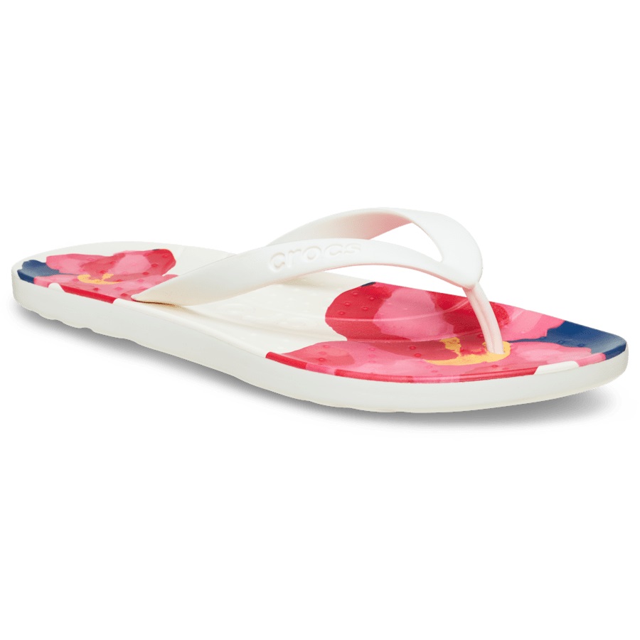 Crocs Painted Floral Flip - Image 4