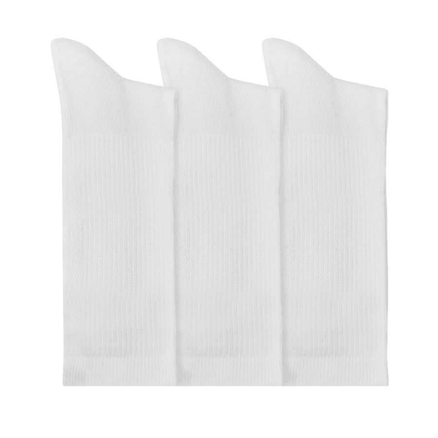 Crocs Socks Crew Texture Logo 3-Pack - Image 3