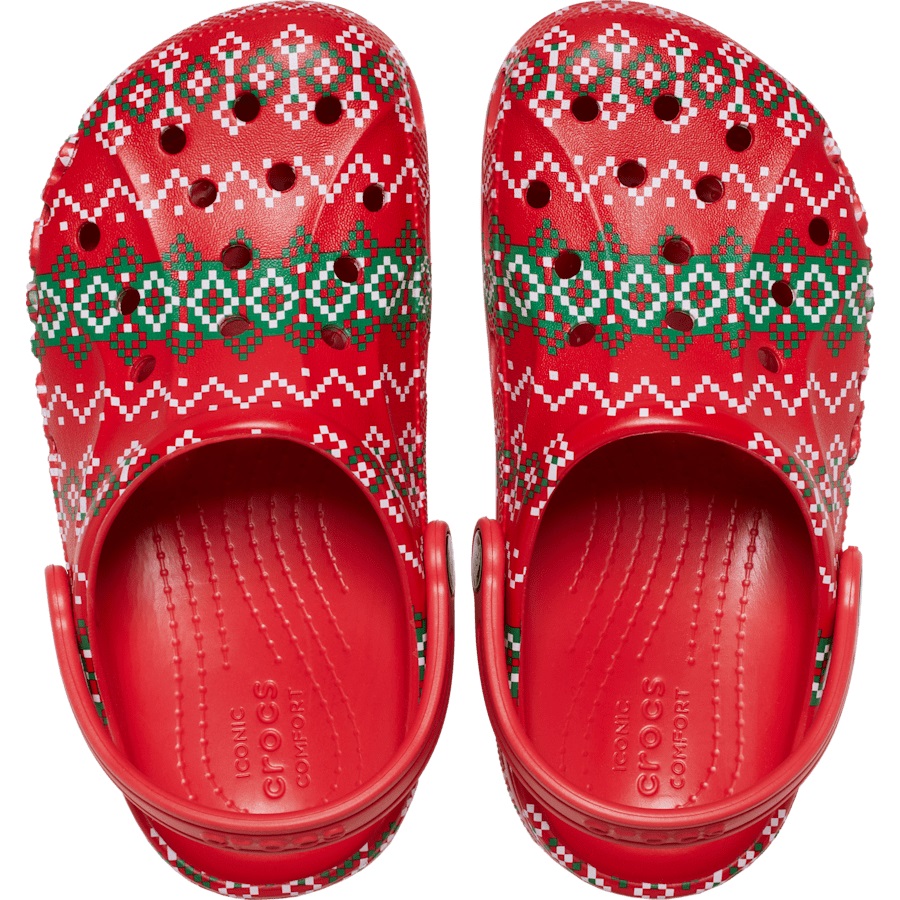 Kids' Baya Holiday Graphic Clog - Image 3