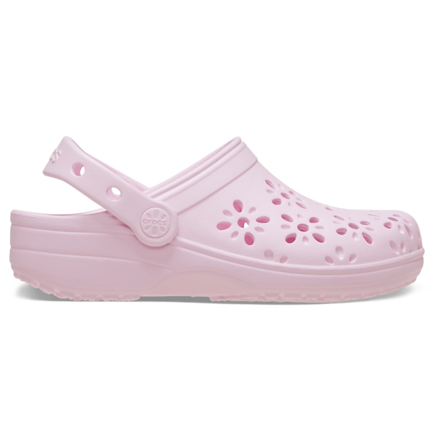 Kids' Classic Floral Cut-Out Clog