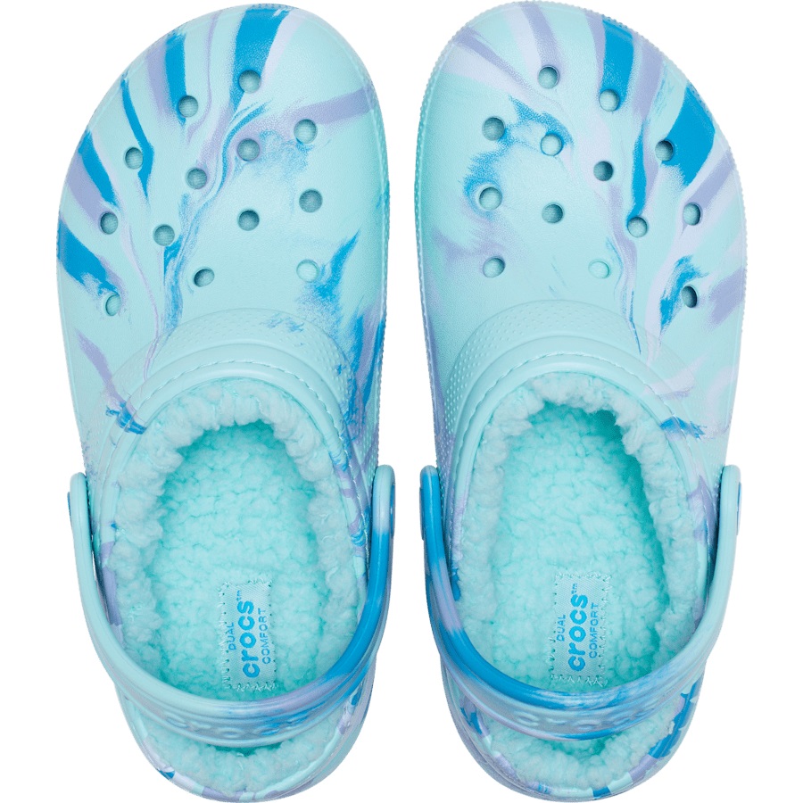 Kids' Classic Lined Marbled Clog - Image 3