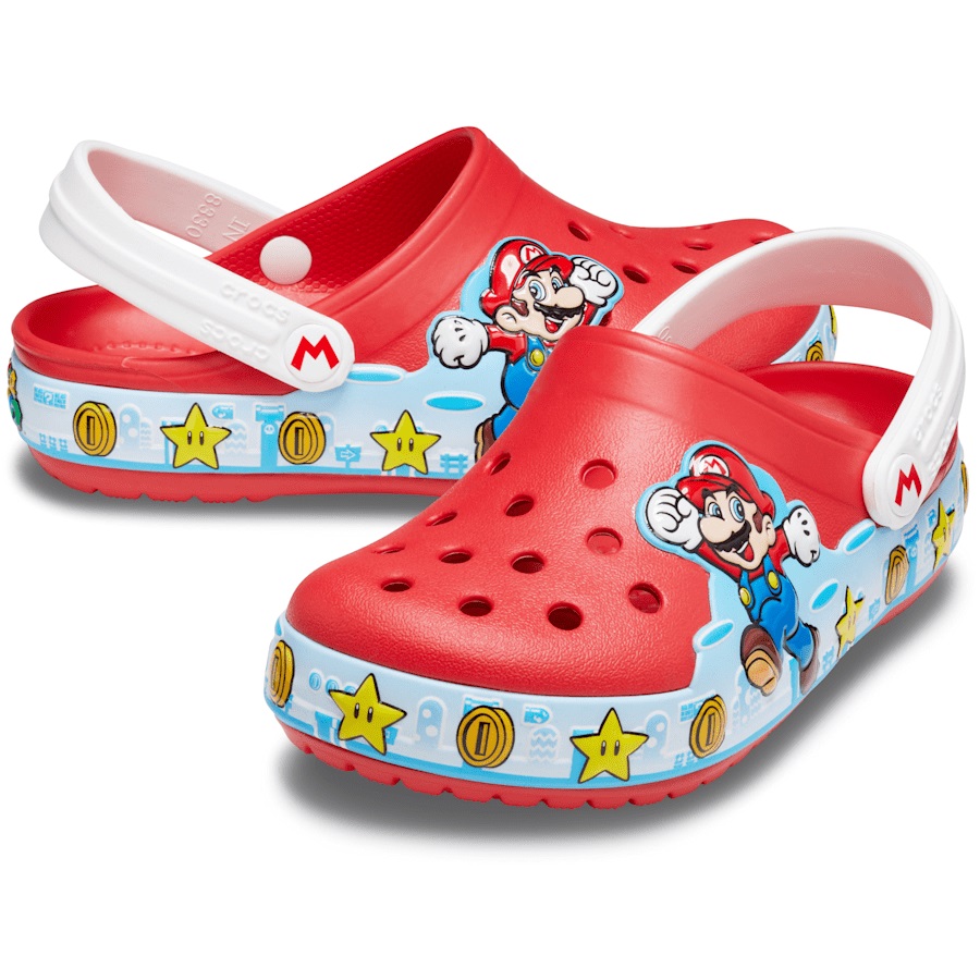 Kids' Crocs Fun Lab Super Mario Lights Clog - Image 2