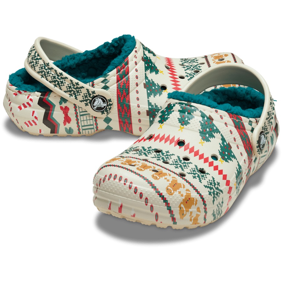Toddler Classic Lined Fair Isle Clog - Image 2